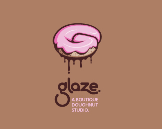 Home baking logo - Glaze