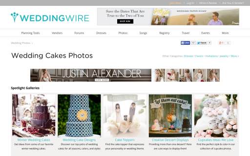Wedding Wire - BakeCalc bakery websites to follow