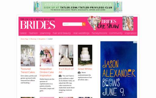 Brides Magazine - BakeCalc bakery websites to follow