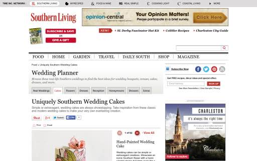 Southern Living - BakeCalc bakery websites to follow