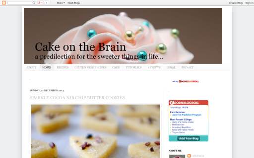 Cake On the Brain - BakeCalc bakery websites to follow